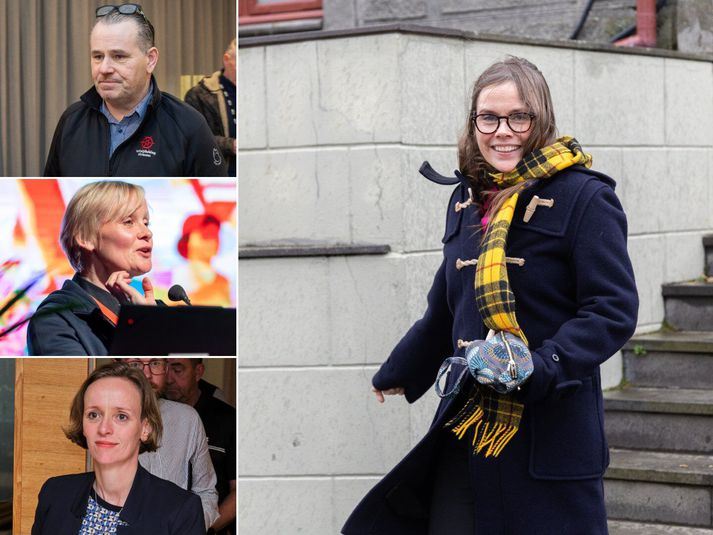 Vilhjálmur Birgisson, Sólveig Anna Jónsdóttir og Halla Gunnarsdóttir hafa tekist á um kjarasamninga fyrir þing ASÍ. Katrín Jakobsdóttir staðfestir að rætt hafi verið við hana um forsetaframboð en hún ætlar ekki fram.