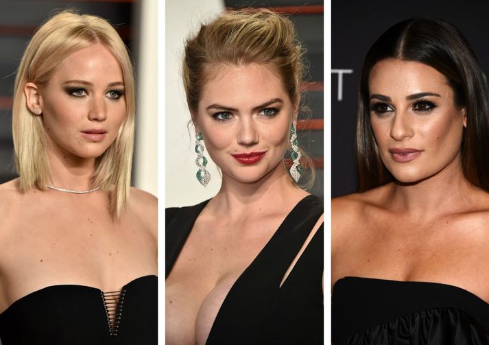 Jennifer Lawrence, Kate Upton og Lea Michelle voru meðal fórnarlamba Ryan Collins.