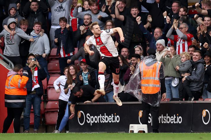 Stuart Armstrong skoraði jöfnunarmark Southampton.