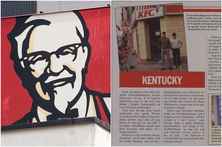 Þröstur, faðir Bjartmars, opnaði fyrsta KFC-staðinn í Danmörku árið 1986. Árið 1996 siðar opnuðu feðgarnir annan staðinn í Danmörku eins og fjallað var um í Frájlsri verslun það ár, en þá var Bjartmar 23 ára. Hann hefur rekið KFC í Danmörku síðan 2008 en eftir hneykslismálið hefur hann misst leyfið.