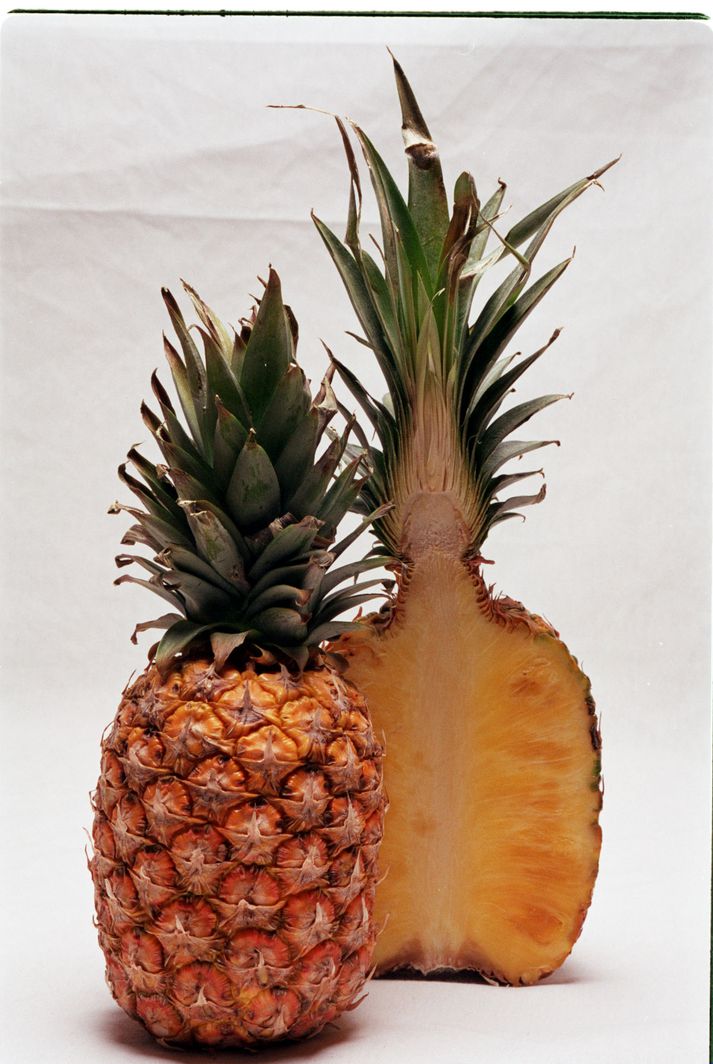 Þema staðarins er ananas.