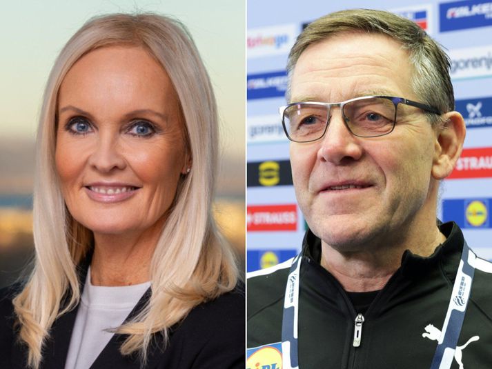 Sigríður Margrét Oddsdóttir, forstjóri Bláa Lónsins, tók við Útflutningsverðlaunum forseta Íslands fyrir hönd fyrirtækisins. Alfreð Gíslason hlaut heiðursviðurkenningu fyrir árangur sinn á alþjóðavettvangi.