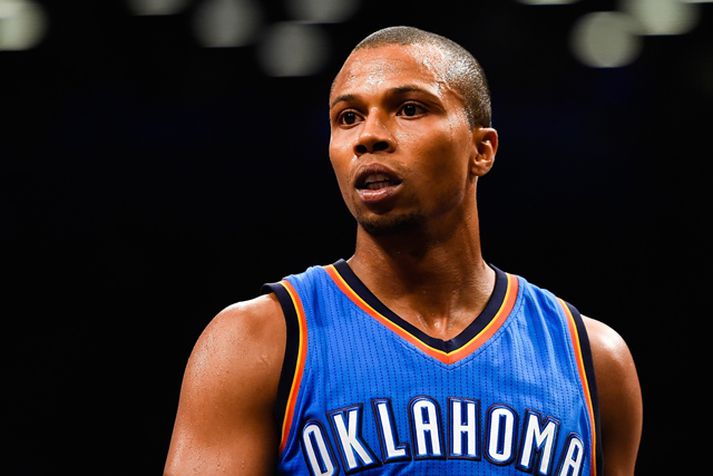 Sebastian Telfair lék sína síðustu leiki í NBA-deildinni með Oklahoma City Thunder.