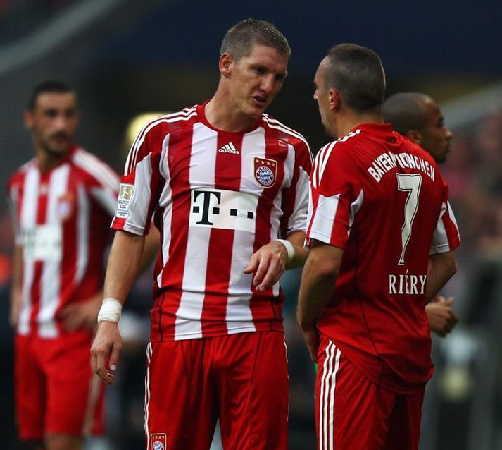 Schweini í leik  með Bayern.