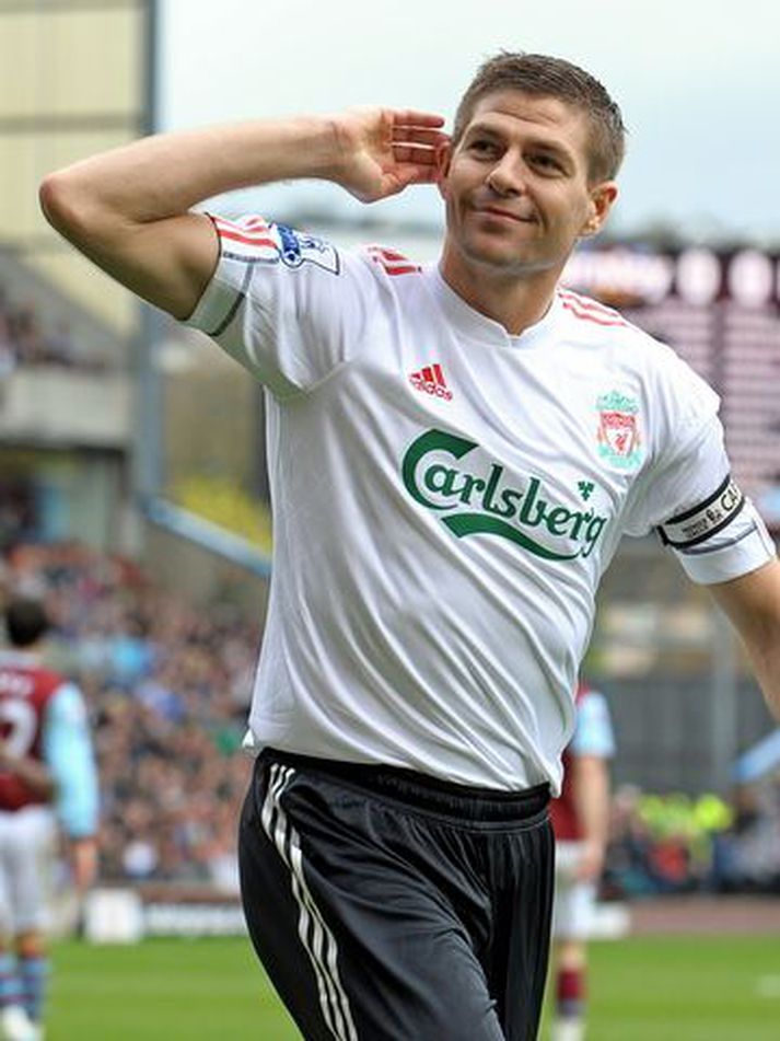 Steven Gerrard, leikmaður Liverpool.
