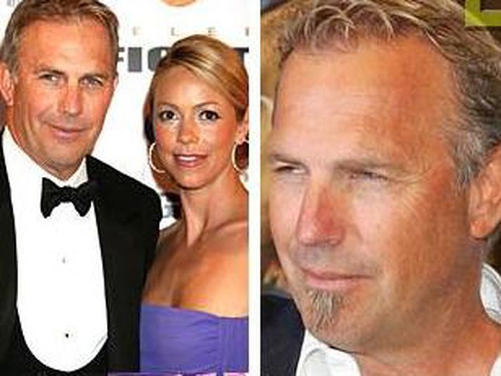 Kevin Costner og Christine Baumqartner.