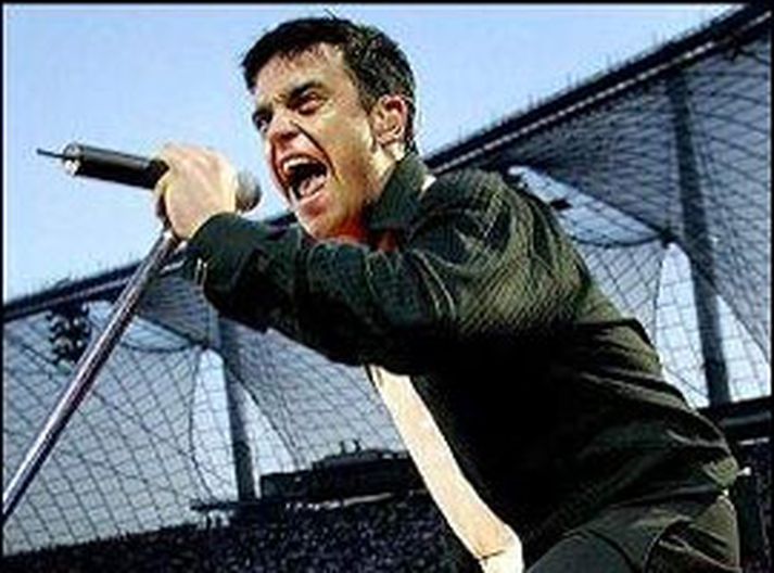 robbie williams
Robbie gaf nýverið út sína níundu sólóplötu, Rudebox.