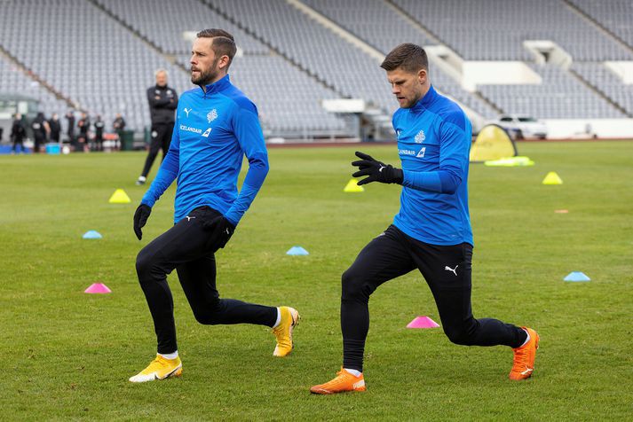 Jóhann Berg og Gylfi byrja báðir í dag.