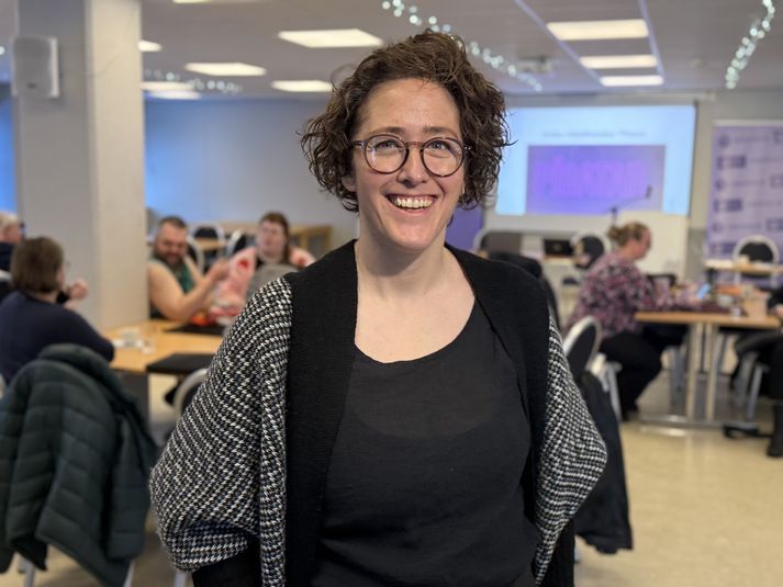 Oktavía Hrund Guðrúnar Jóns er fyrsti formaður Pírata.