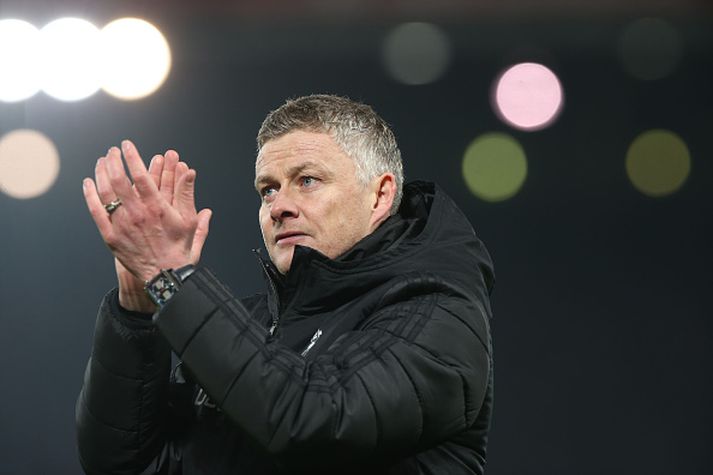 Solskjær þakkar stuðningsmönnum United fyrir stuðninginn í gær.