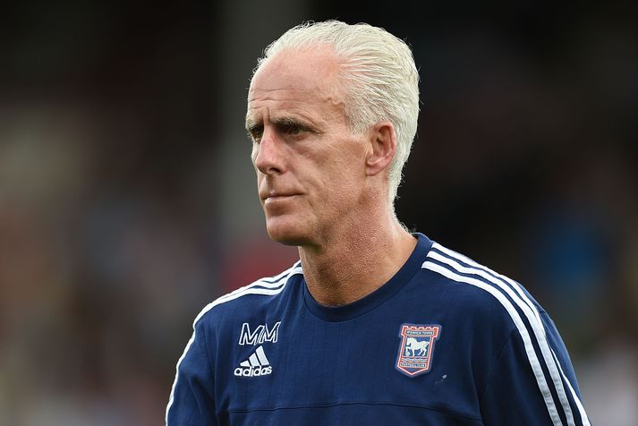 Mick McCarthy, knattspyrnustjóri Ipswich, sá léttu hliðina á þessu.