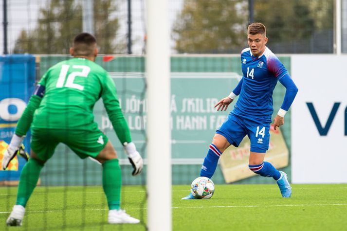 Brynjólfur Andersen Willumsson er fyrirliði íslenska U-21 árs landsliðsins.