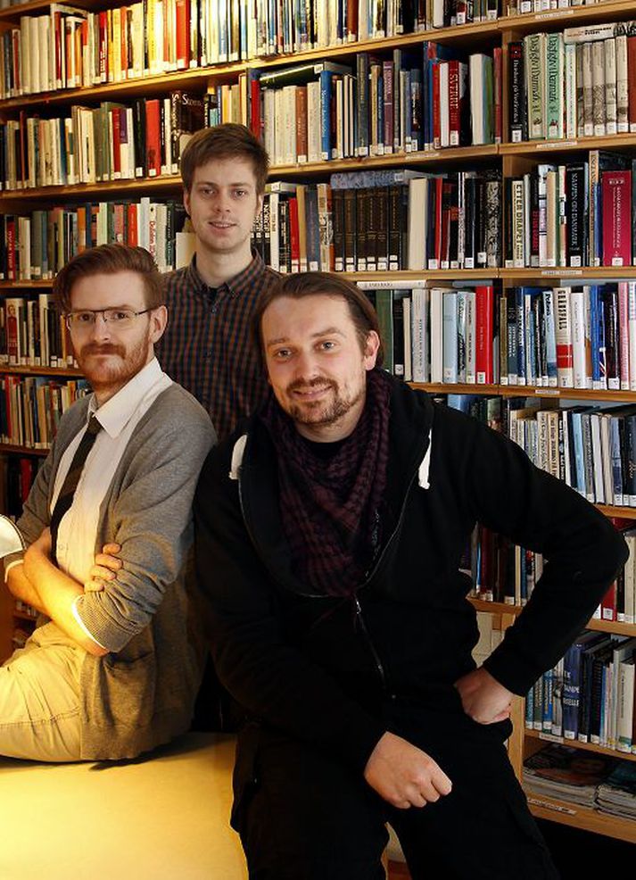 Kjartan Y. Björnsson, Snæbjörn Brynjarsson og Þorsteinn Mar Gunnlaugsson.