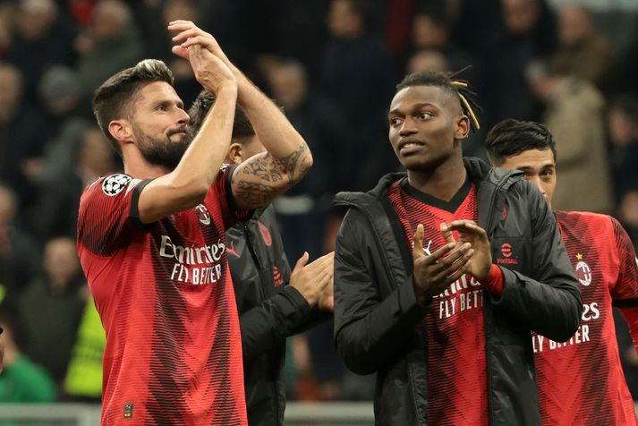 Olivier Giroud, Rafael Leao og félagar í AC Milan drógust gegn Rennes í 32-liða úrslitum Evrópudeildarinnar.