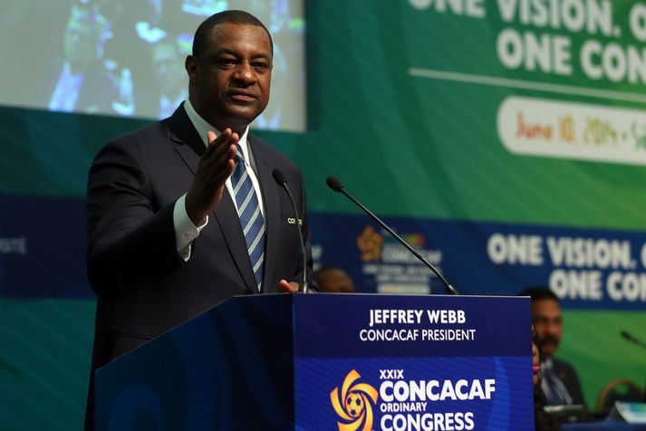 Jeffrey Webb, fyrrverandi forseti CONCACAF, er á meðal þeirra sem voru handteknir.