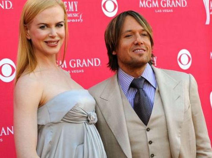 Nicole Kidman og Keith Urban.