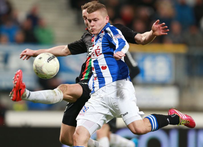 Alfreð Finnbogason er markahæstur í sögu Heerenveen í deildinni.