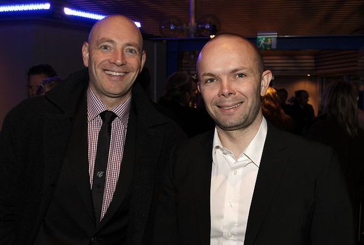 Felix Bergsson og maður hans Baldur Þórhallsson. Felix segir skorta stað fyrir samkynhneigða karlmenn á Íslandi.