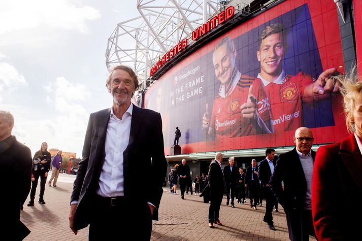 Sir Jim Ratcliffe á hlut í Man United sem og Nice frá Frakklandi.