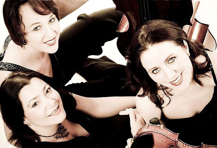 Tónlist Trio Nordica: Bryndís, Mona og Auður.