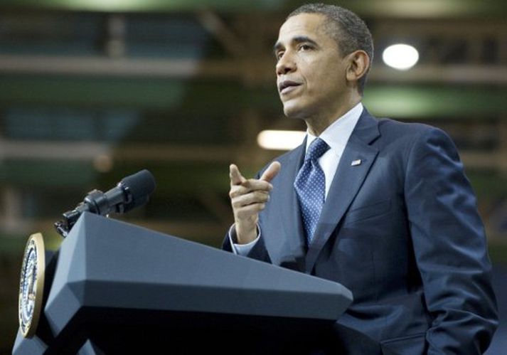 Barack Obama sækist eftir endurkjöri sem forseti Bandaríkjanna.