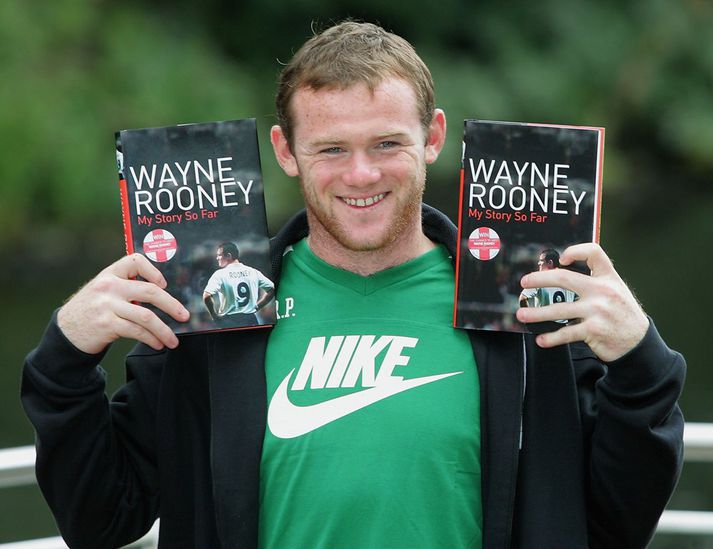 Það verður seint sagt að það sé slegist um bækurnar hans Rooney.