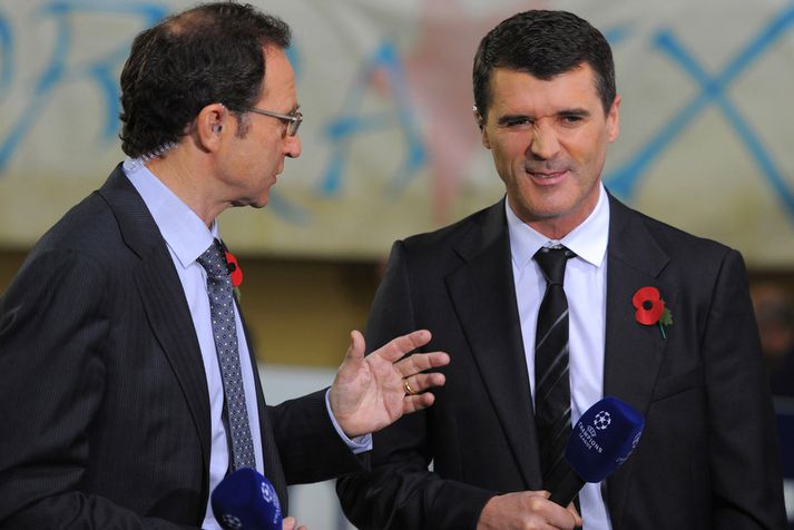 Martin O'Neill og Roy Keane.