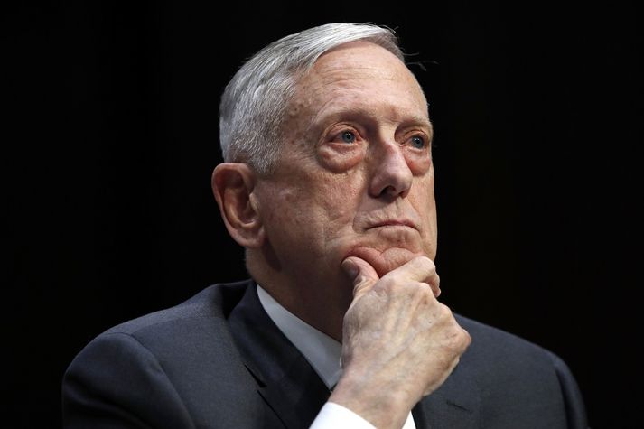 James Mattis, varnarmálaráðherra Bandaríkjanna, sendi Kínverjum tóninn á ráðstefnu í Singapúr.