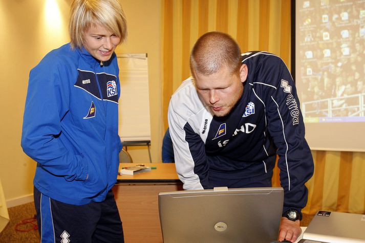 Edda Garðarsdóttir og Sigurður Ragnar. 