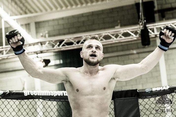 Bjarki Þór varð Evrópumeistari í MMA í fyrra.