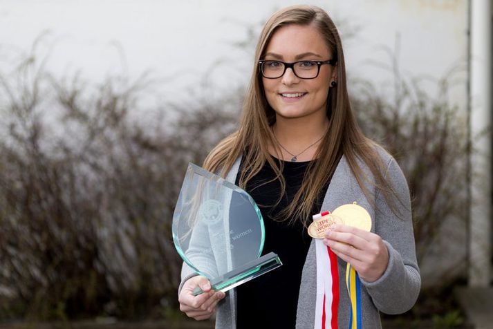 Fanney Hauksdóttir, kraftlyftingarkona.