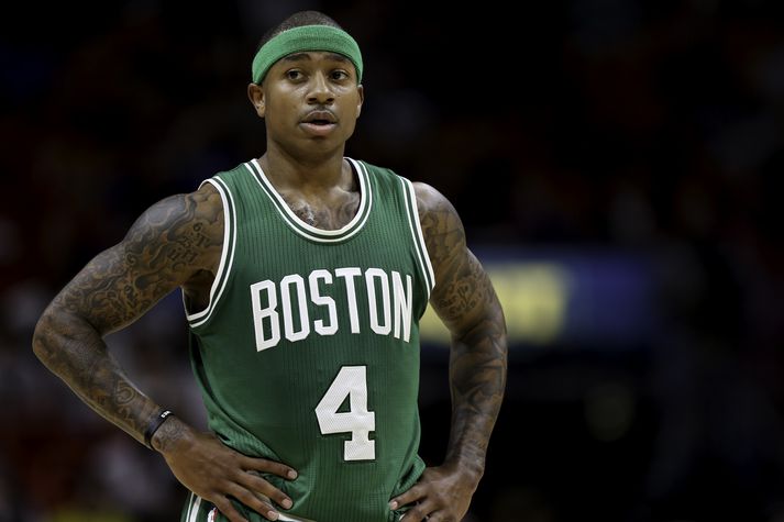 Isaiah Thomas, leikmaður Boston.