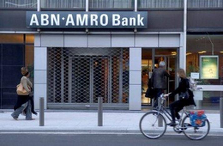Eitt útibúa bankans ABN Amro, eins stærsta banka Hollands.