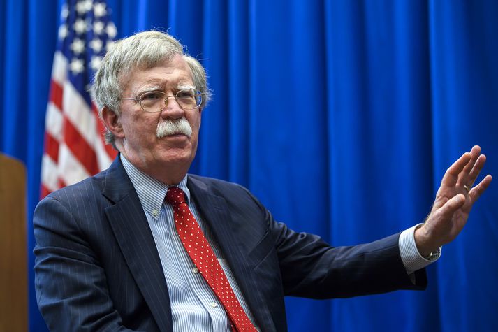 John Bolton, þjóðaröryggisráðgjafi Donald Trump.