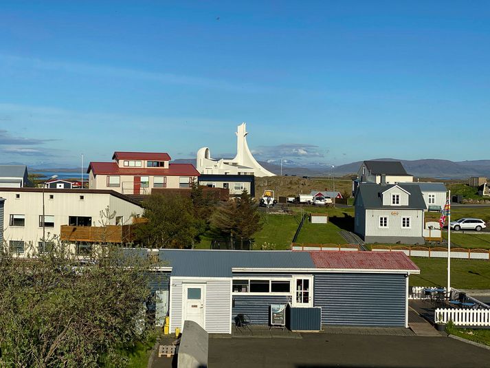 Gengið verður til kosninga um sameiningu Stykkishólmsbæjar og Helgafellssveitar í dag.