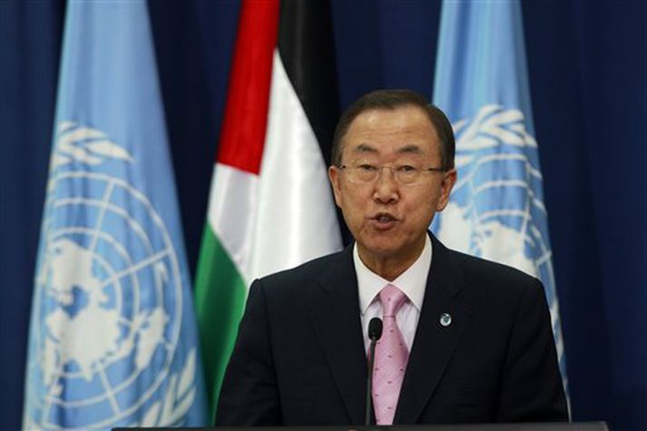 Ban Ki-moon, framkvæmdastjóri SÞ.