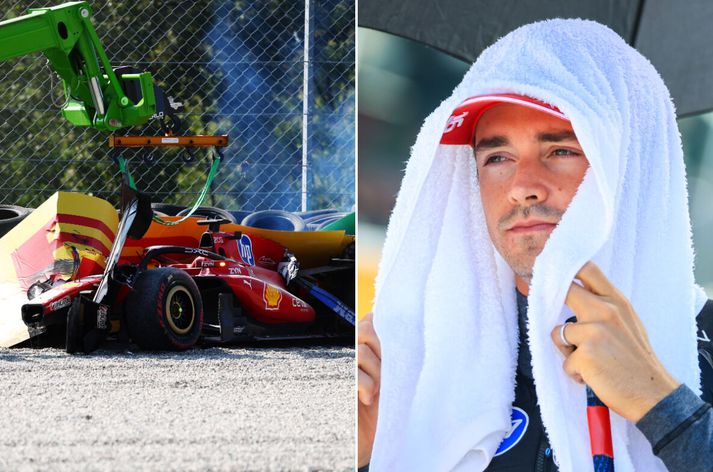 Leclerc mun vilja gleyma keppnishelgi sinni á Monza sem fyrst.