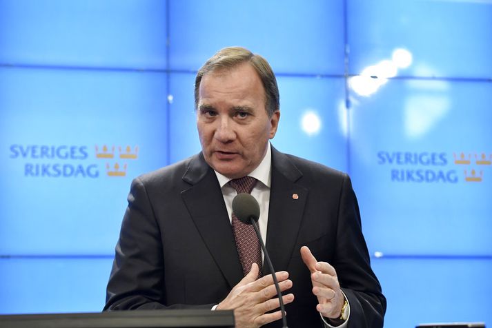 Stefan Löfven hefur freistað þess að mynda nýja ríkisstjórn á síðustu dögum.