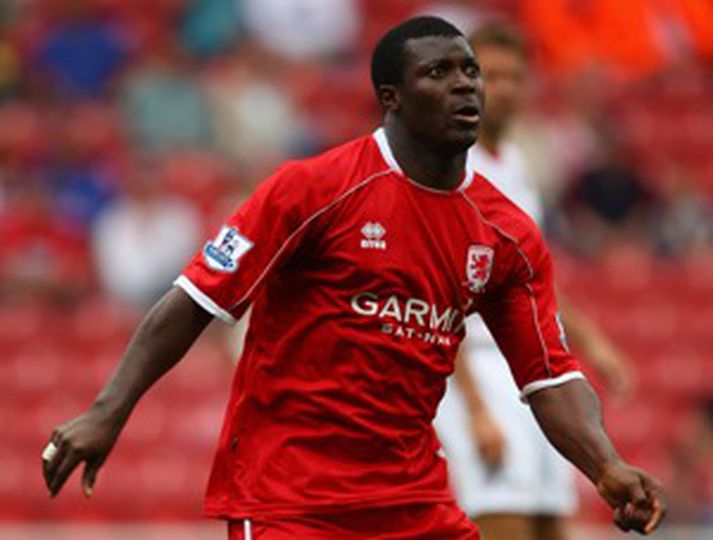 Yakubu gæti klæðst búningi Everton um næstu helgi.