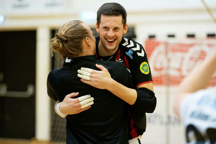 Magnús Stefánsson hefur skilað frábæru starfi í ÍBV búninginum og þá sérstaklega í varnarleiknum.