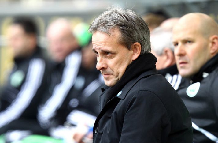 Pierre Littbarski, stjóri Wolfsburg.