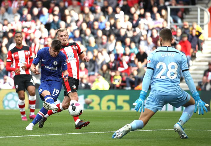 Mount skoraði annað mark Chelsea í dag