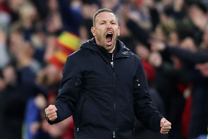 Craig Bellamy er tveimur sigrum frá því að koma Wales á HM 2026.