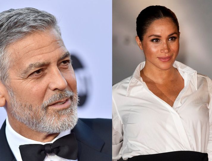 Bandaríski leikarinn George Clooney sagði að ljósmyndasnápar, eða svokallaðir papparassar, gangi jafn hart fram gagnvart Meghan Markle, hertogynjunni af Sussex, og Díönu prinsessu heitinni.