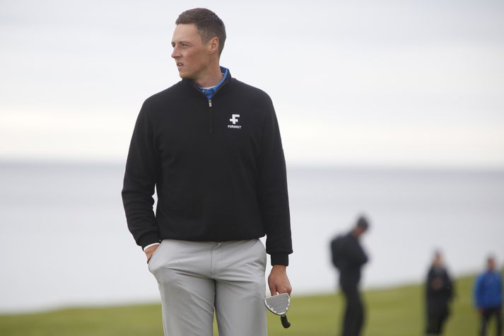 Axel Bóasson hefur tvisvar sinnum orðið Íslandsmeistari í golfi.