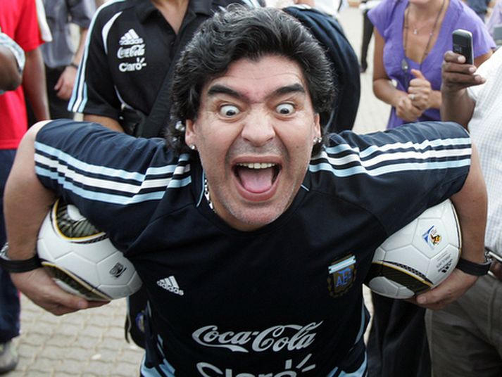 Diego Maradona.
