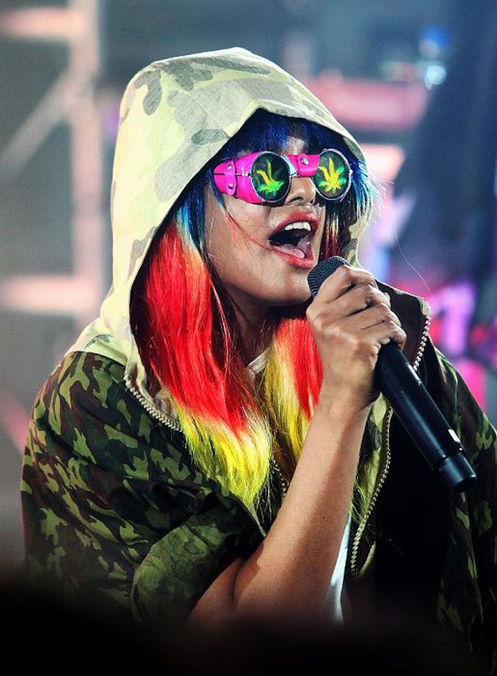 M.I.A. Söngkonan á í harðvítugri forræðisdeilu. nordicphotos/getty