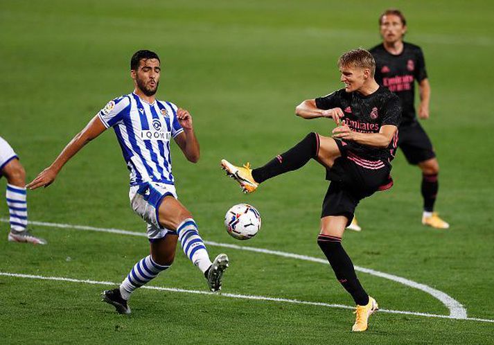 Martin Ødegaard var einmitt á láni hjá Sociedad á síðustu leiktíð.