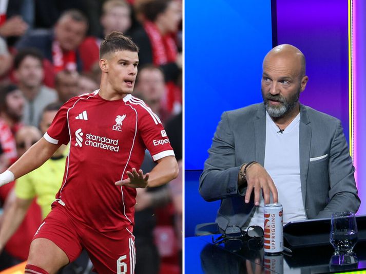Milos Kerkez er einn af nýju mönnunum hjá Liverpool sem hafa gert liðið líkara PSG að mati Arnars Gunnlaugssonar.
