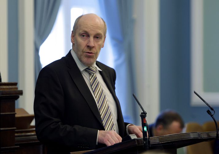 Steingrímur J. Sigfússon, fjármálaráðherra